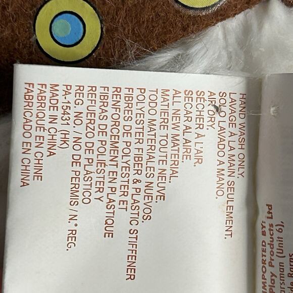 Katmandu Park Boro The Great Yeti Plush LARGE NWOT - Picture 9 of 9